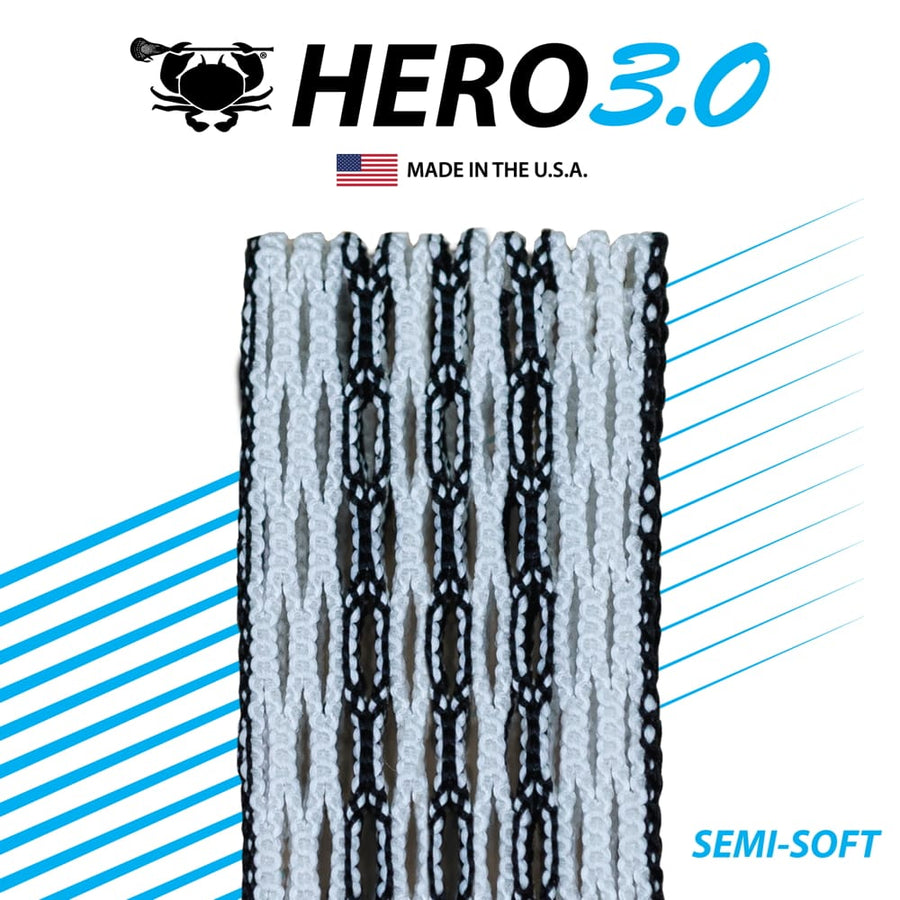 ECD Hero 3.0 MJ15 STORM STRIKER LE Semi-Soft Lacrosse Mesh Stringing Piece