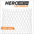 East Coast Dyes Hero Mesh 12-Diamond Semi-Hard Goalie Mesh and Hero Strings Complete Stringing Kit