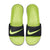 Nike Benassi Solarsoft 2 Black/Volt Men's Slide