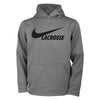 Nike Therma Grey Pullover Boy's Lacrosse Hoodie