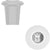Brine Shooter Lacrosse End Caps - 2-Pack