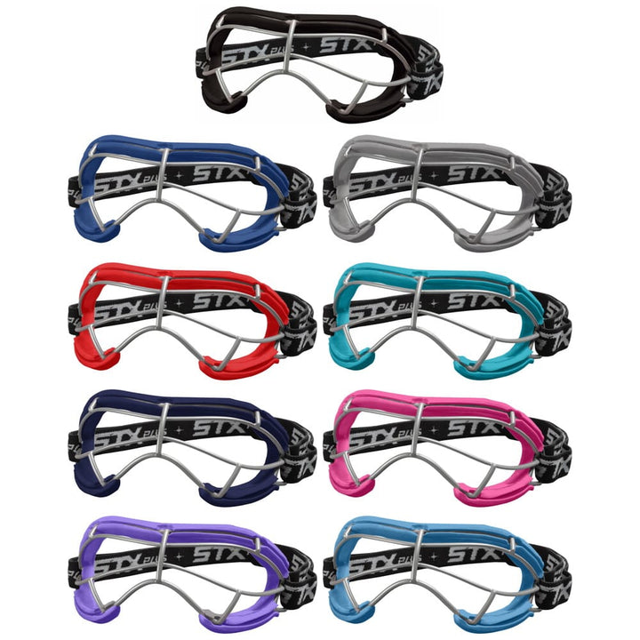 lacrosse goggles for glasses STX 4Sight Form-Fitting Women's Lacrosse Eye Mask Goggles