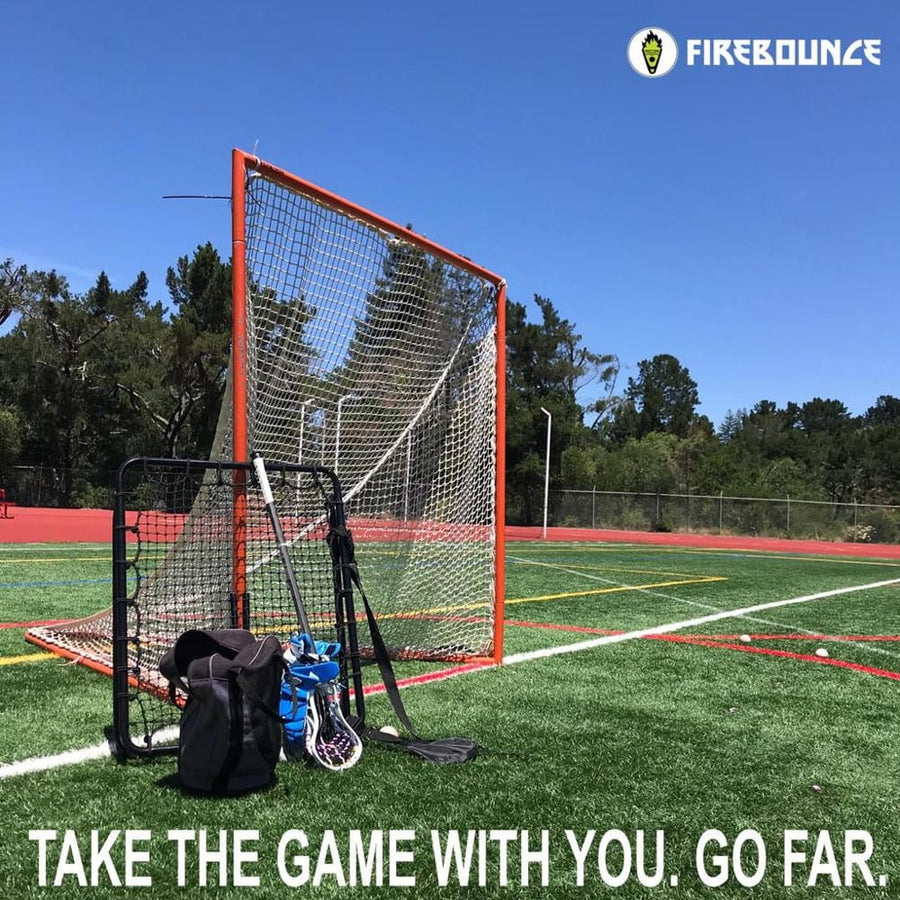 FireThreads FireBounce Transportable Lacrosse Rebounder