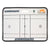 Warrior Men's Lacrosse Dry Erase Coaches Board