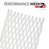 String King Performance Mesh Type 2S White Lacrosse Stringing Piece