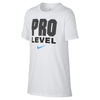Nike Sportswear Pro Level White Boy's Shirt
