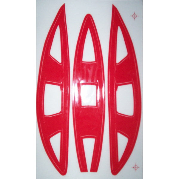 Cascade CPXR CPVR Lacrosse Helmet Vent Cover Decals