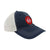 STX Retro Bumper Sticker Mesh Trucker Navy Blue Lacrosse Hat Cap