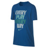 Nike Dri-Fit Legend Every Play Every Day Blue Boy's Training Shirt