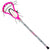 Brine Mini Clutch Neon Lacrosse Stick with Ball