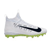 Nike Alpha Huarache 6 Elite White/Volt Lacrosse Cleats