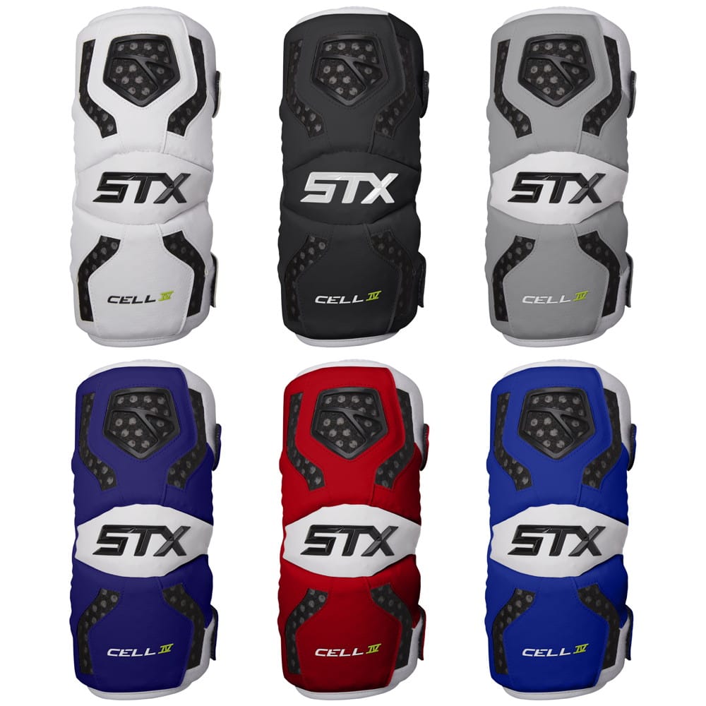 STX Cell IV Lacrosse Arm Guards STX Arm Pads