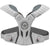 Warrior Burn Pro Hitlyte Lacrosse Shoulder Pads - 2019 Model