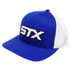 STX College Mesh Snapback Royal Blue/White Lacrosse Hat Cap