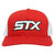 STX College Mesh Snapback Red/White Lacrosse Hat Cap