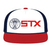 STX Retro Bumper Foam Trucker Red/White/Blue Snapback Lacrosse Hat Cap