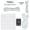 SportStop STRING KING TYPE 4 CUSTOM Men's Lacrosse Mesh Stringing Kit