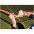 Bow Net Bow-Barrier Portable Lacrosse Backstop Wall with Roller Bag