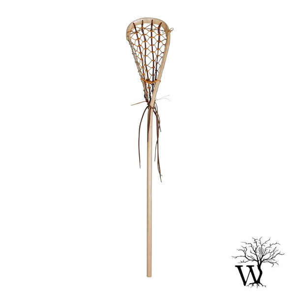 Full Size Field Wooden Lacrosse Stick by Justin Skaggs with