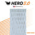 ECD Hero 3.0 Semi-Hard Lacrosse Mesh Stringing Piece