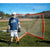 Bow Net Full Size Portable Lacrosse Goal with Roller Bag