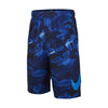 Nike Dri-Fit Fly Camo Royal Blue Youth Training Shorts