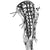 Brine Dynasty Elite New School Retro Women's Lacrosse Head