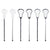 STX Super Power Plus True Alloy 2.0 Complete Attack Lacrosse Stick