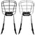 Warrior Fatboy Box Lacrosse Cage Face Mask with Chin Strap