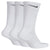 Nike Performance Cushion White/Black Training Crew Socks - 3-Pack