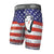 Shock Doctor Men's American Flag Compression Shorts with BioFlex Cup
