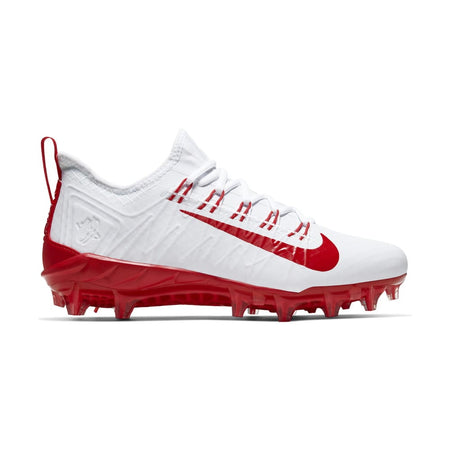 Nike alpha huarache 7 pro lacrosse cleats white/green clearance