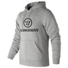 Warrior Corpo Stack Heather Charcoal Pullover Men's Lacrosse Hoodie