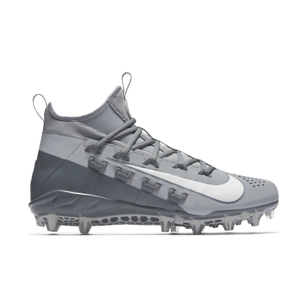 Nike Alpha Huarache 6 Elite LAX White Gray Lacrosse Cleats Mens Sz 12 880409-102 New Nike Alpha Huarache 6 Elite Lax Lacrosse Cleats White  main image 2