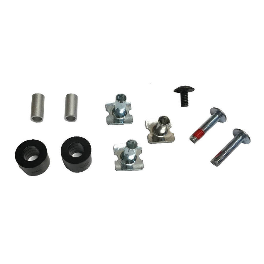 Cascade Lacrosse Helmet Goalie Throat Protector Screw Mount Hardware Kit