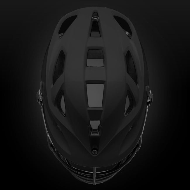Cascade S Matte Black Lacrosse Helmet