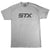 STX Basic Branded Grey/Grey Men's Lacrosse T-Shirt
