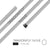 Epoch Dragonfly Nine 9 C60 iQ3 White Composite Defense Lacrosse Shaft