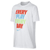 Nike Dri-Fit Legend Every Play Every Day White Boy's Training Shirt