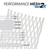 String King Performance Mesh Type 2X White Lacrosse Stringing Kit
