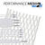 String King Performance Mesh Type 2X White Lacrosse Stringing Kit