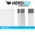 ECD Hero 2.0 Semi-Soft Lacrosse Mesh and Hero Strings Complete Stringing Kit