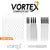 ECD Vortex Semi-Hard Hybrid Lacrosse Mesh and Hero Strings Complete Stringing Kit