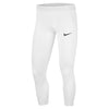 Nike Pro Men's White 3/4 Tights