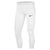 Nike Pro Men's White 3/4 Tights