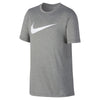 Nike Dri-Fit Grey/White Boy's Training Shirt