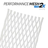String King Performance Mesh Type 2X White Lacrosse Stringing Piece