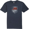 Maverik Alliance Navy Blue Short Sleeve Lacrosse T-Shirt