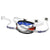 Shock Doctor Showtime Chrome Flag Helmet Chin Strap