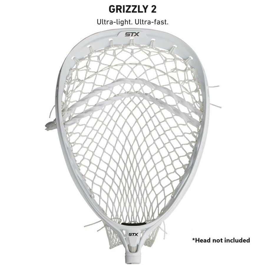 SportStop STRING KING GRIZZLY 2 CUSTOM GOALIE STRINGING JOB - Lacrosse